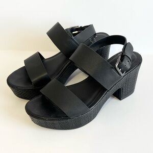 A New Day Demi Platform Block Heel Sandals